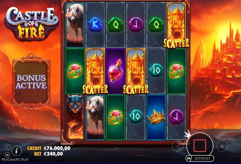 Screenshot 1 van Castle of Fire